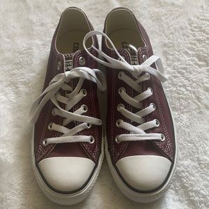 Maroon Converse